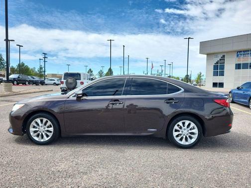 Red 2013 Lexus ES 300h Base