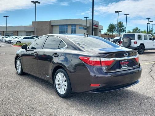 Red 2013 Lexus ES 300h Base