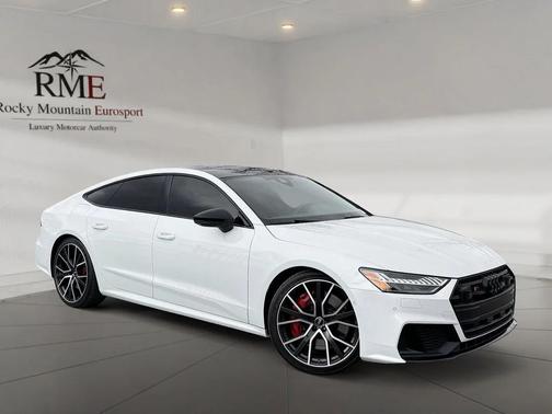 White 2022 Audi S7 Premium Plus TFSI quattro Tiptronic