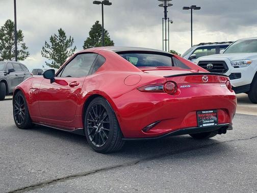 Red 2017 Mazda MX-5 Miata RF Club
