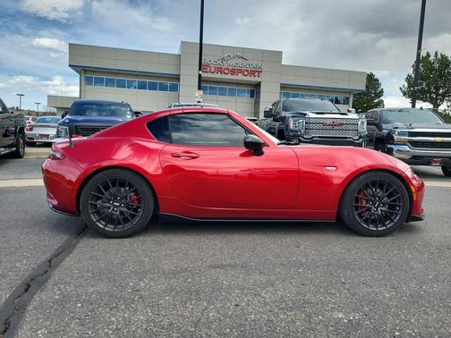Red 2017 Mazda MX-5 Miata RF Club