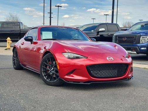 Red 2017 Mazda MX-5 Miata RF Club
