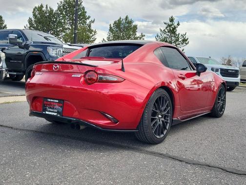 Red 2017 Mazda MX-5 Miata RF Club