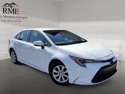 White 2023 Toyota Corolla LE