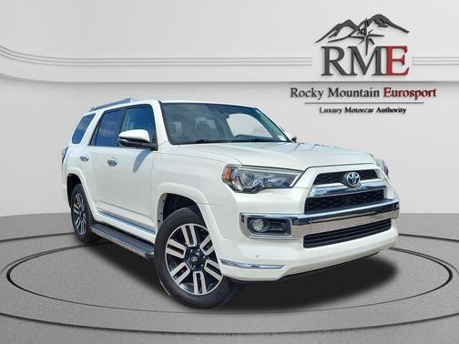 White 2017 Toyota 4Runner Limited