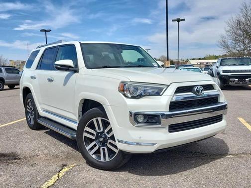 White 2017 Toyota 4Runner Limited