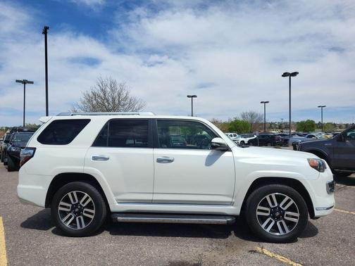 White 2017 Toyota 4Runner Limited