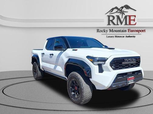 White 2025 Toyota Tacoma Hybrid TRD Pro