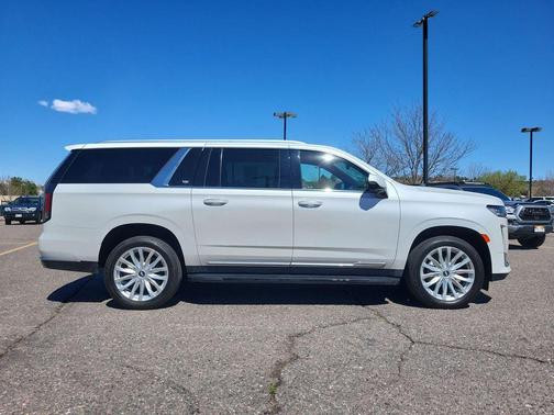 White 2022 Cadillac Escalade ESV Luxury