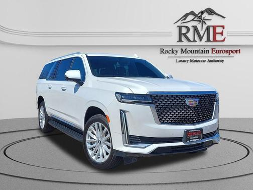 White 2022 Cadillac Escalade ESV Luxury