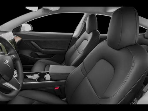 Red 2018 Tesla Model 3 Long Range
