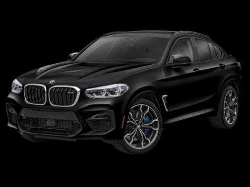 Black 2021 BMW X4 M AWD