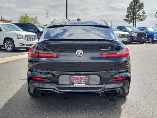 Black 2021 BMW X4 M AWD
