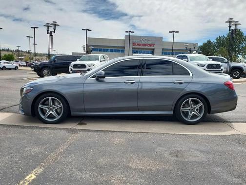 Gray 2018 Mercedes-Benz E-Class 4MATIC