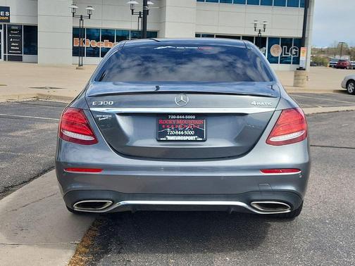 Gray 2018 Mercedes-Benz E-Class 4MATIC