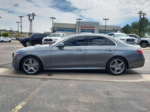 Gray 2018 Mercedes-Benz E-Class 4MATIC