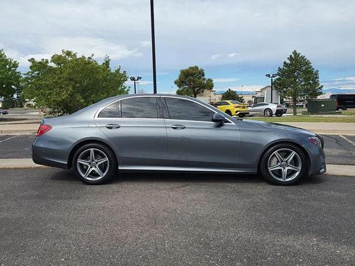 Gray 2018 Mercedes-Benz E-Class 4MATIC