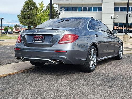 Gray 2018 Mercedes-Benz E-Class 4MATIC