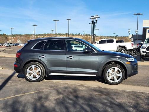Gray 2020 Audi Q5 45 Premium Plus