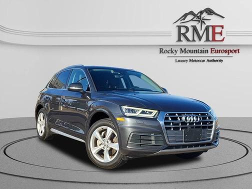 Gray 2020 Audi Q5 45 Premium Plus