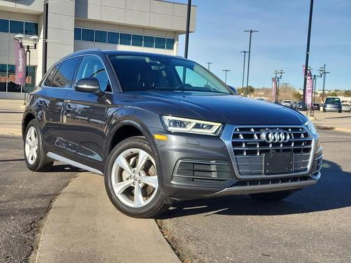 Gray 2020 Audi Q5 45 Premium Plus