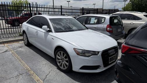 White 2013 Audi A6 3.0T Premium Plus quattro
