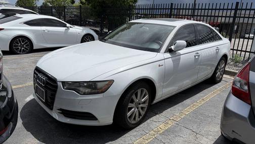 White 2013 Audi A6 3.0T Premium Plus quattro