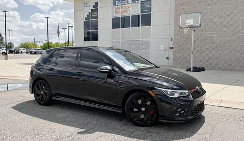 Black 2022 Volkswagen Golf GTI 2.0T SE DSG