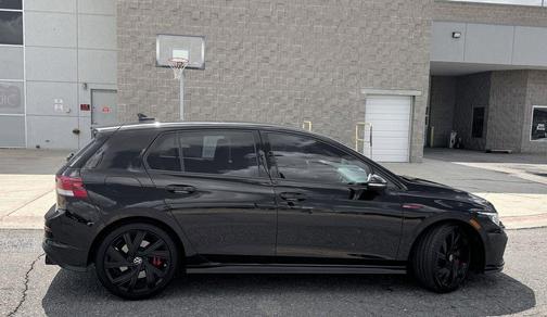 Black 2022 Volkswagen Golf GTI 2.0T SE DSG
