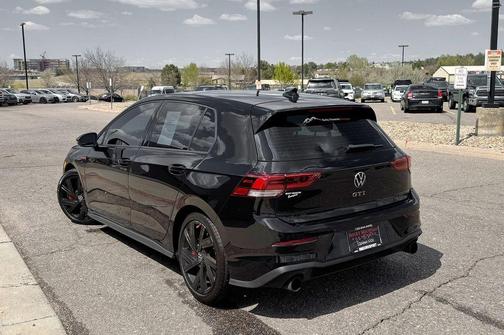 Black 2022 Volkswagen Golf GTI 2.0T SE DSG