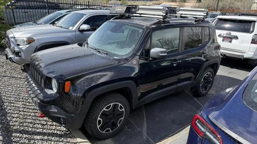 Black 2015 Jeep Renegade Trailhawk