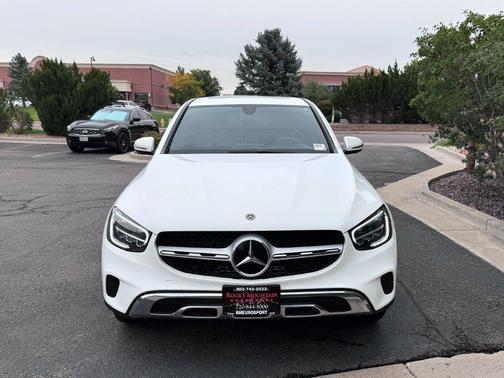White 2020 Mercedes-Benz GLC 300 4MATIC Coupe