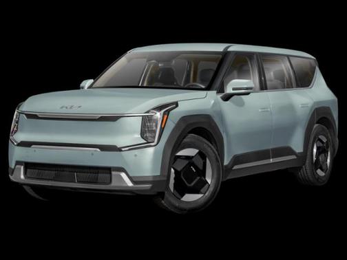 Green 2024 Kia EV9 Land