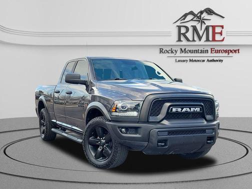 Gray 2020 RAM 1500 Classic Warlock Quad Cab 4x4 6'4' Box