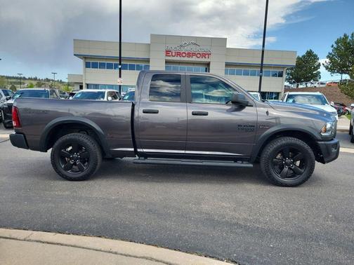 Gray 2020 RAM 1500 Classic Warlock Quad Cab 4x4 6'4' Box