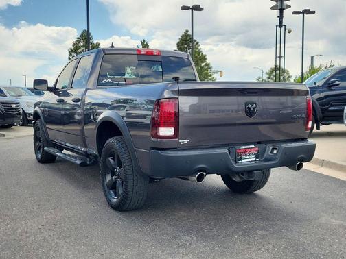 Gray 2020 RAM 1500 Classic Warlock Quad Cab 4x4 6'4' Box