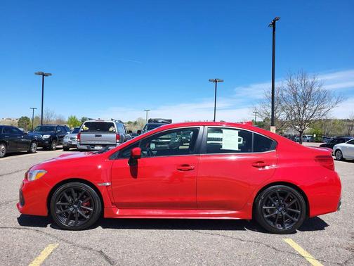 Red 2020 Subaru WRX Premium