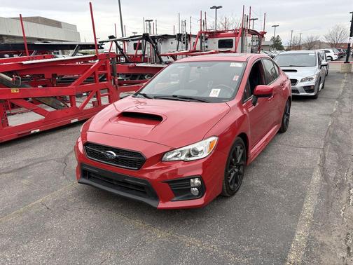 Red 2020 Subaru WRX Premium
