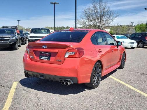 Red 2020 Subaru WRX Premium