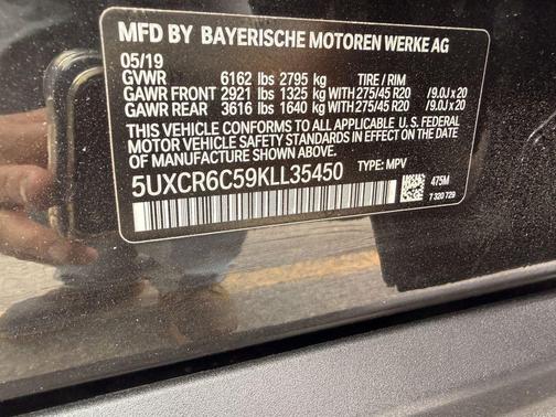 2019 BMW X5 xDrive40i