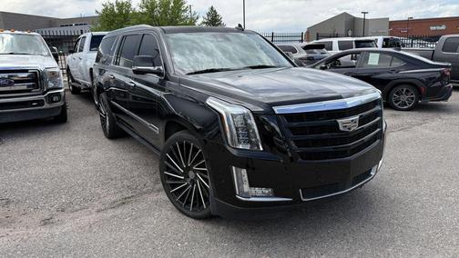 Black 2017 Cadillac Escalade ESV Premium Luxury