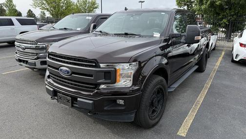 Red 2019 Ford F-150 XLT