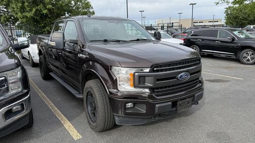 Red 2019 Ford F-150 XLT