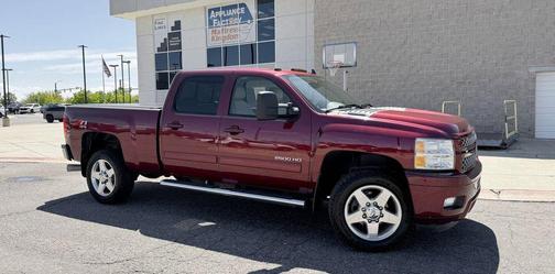 Red 2014 Chevrolet Silverado 2500 LTZ
