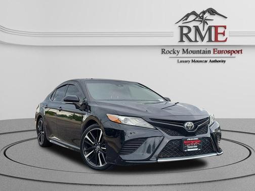 Blue 2018 Toyota Camry XSE