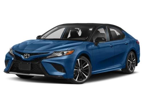 Blue 2018 Toyota Camry XSE