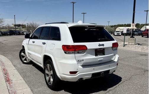 White 2014 Jeep Grand Cherokee Overland