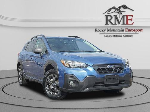 Blue 2023 Subaru Crosstrek Sport