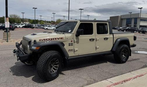 Beige 2020 Jeep Gladiator Mojave 4x4
