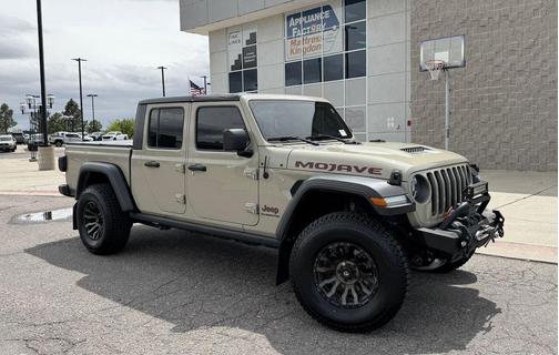 Beige 2020 Jeep Gladiator Mojave 4x4
